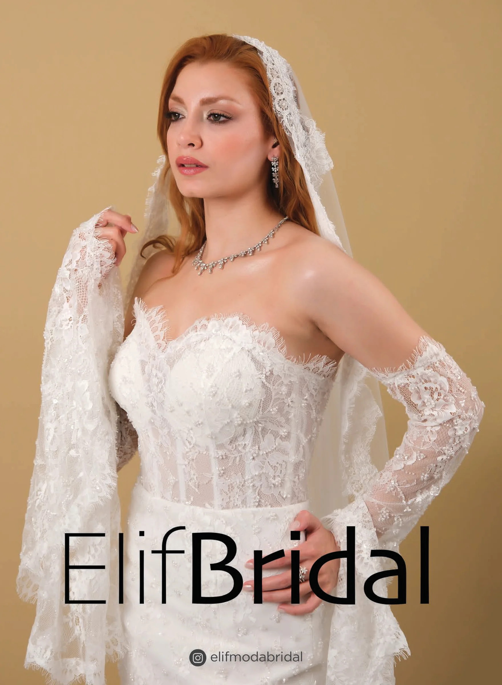 Cemiyet Wedding, sayfa 3: Elif Bridal gelinliği ve duvak